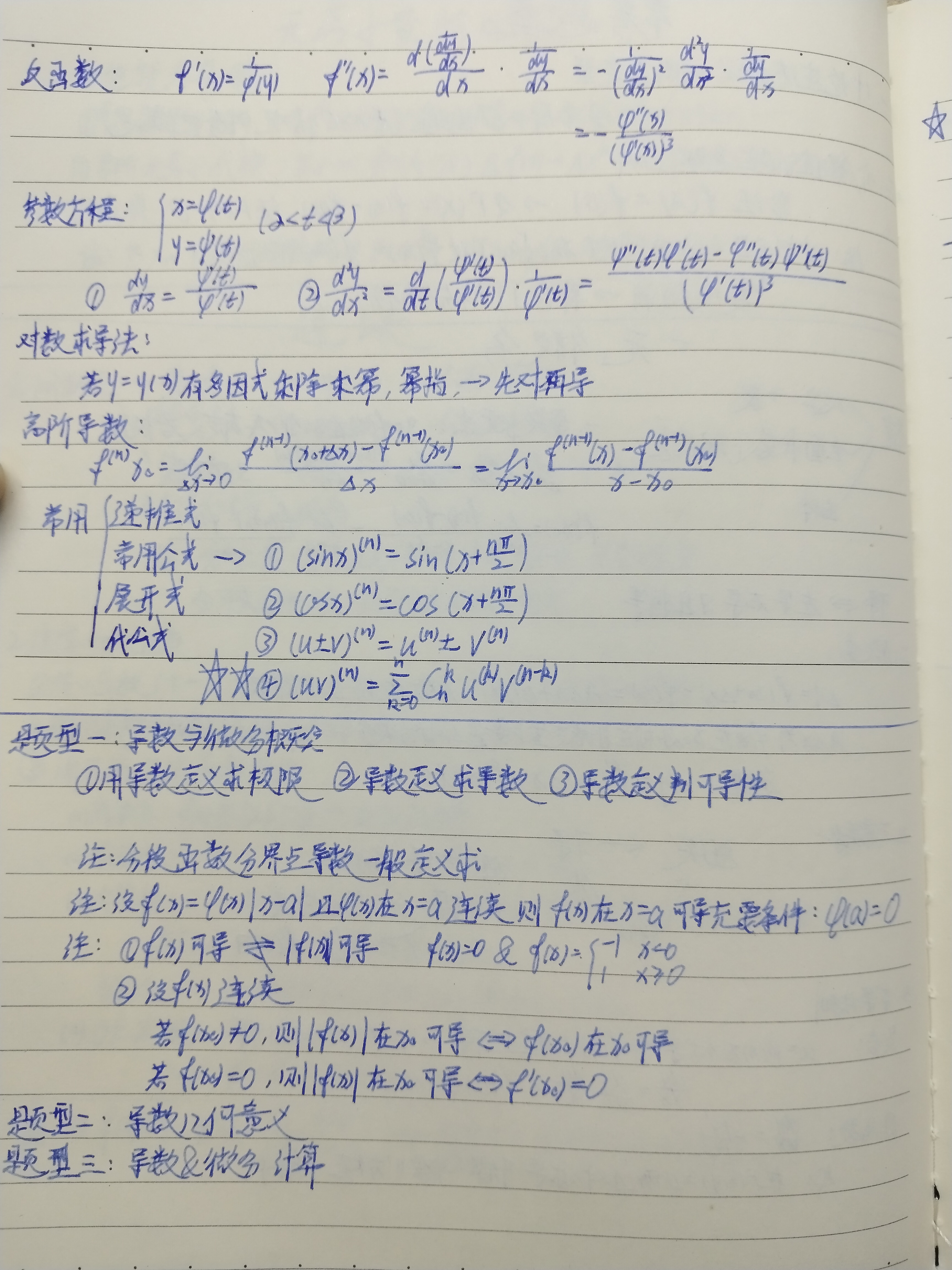2026考研数二武忠祥强化篇个人笔记＆常考题型_考研数学二知识点整理武忠祥-CSDN博客