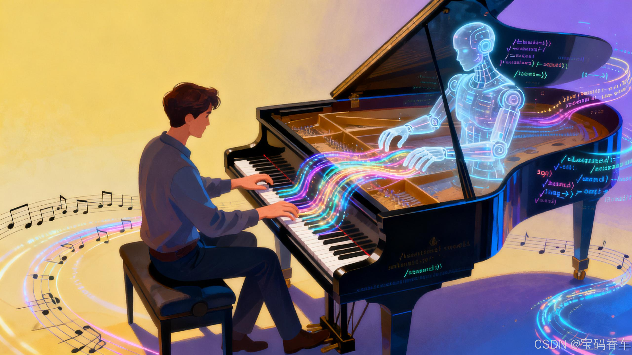 Python程序员与AI的创意交响曲：当机器学习成为你的「代码作曲家」