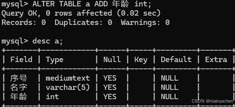 MySQL的基本使用(笔记)-CSDN博客
