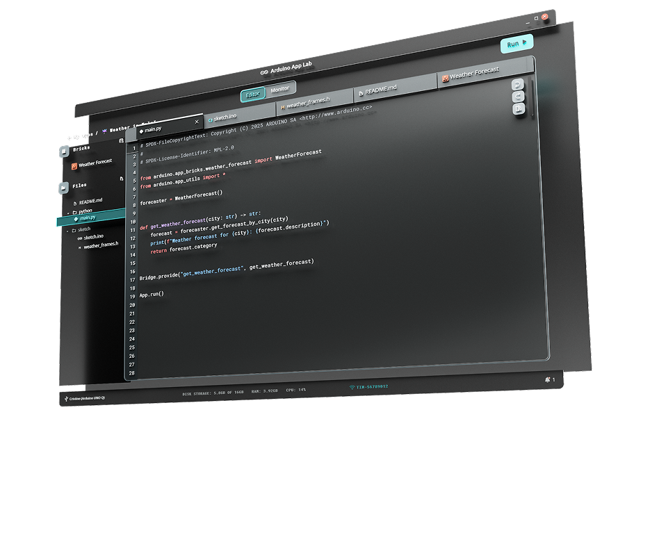 Arduino App Lab