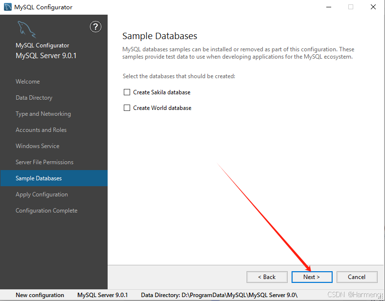MySQL在Windows中安装与配置（9.0版详细教程）_mysql9.0安装教程详细步骤-CSDN博客