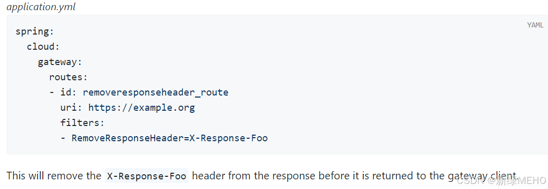 Spring Cloud之服务入口Gateway之Gateway Filter Factories