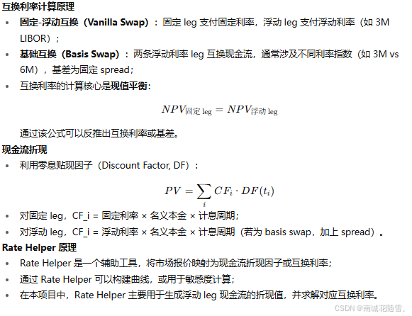 C++:实现量化基础互换利率basis swap rate helpers测试实例(附带源码)-CSDN博客