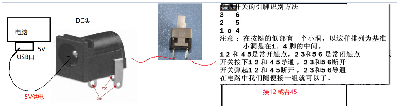 电源供电