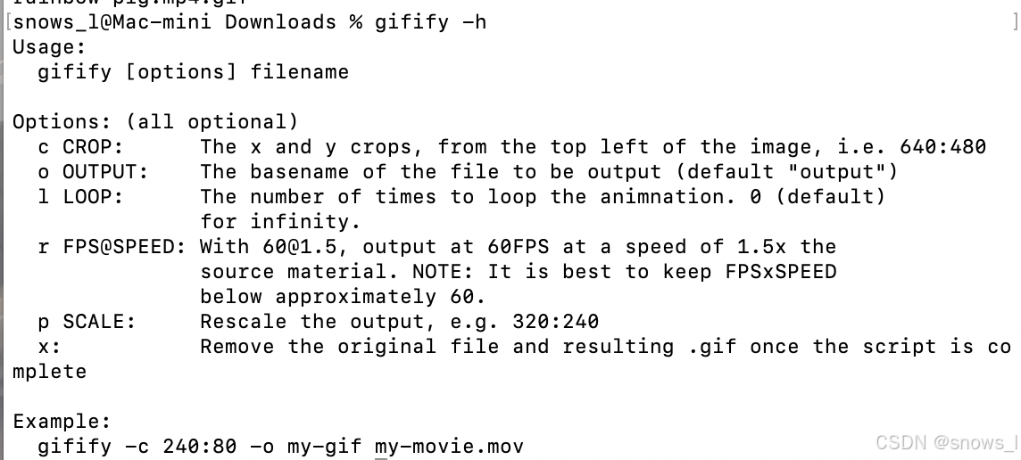 Mac OS平台，利用 gifify 制作gif教程