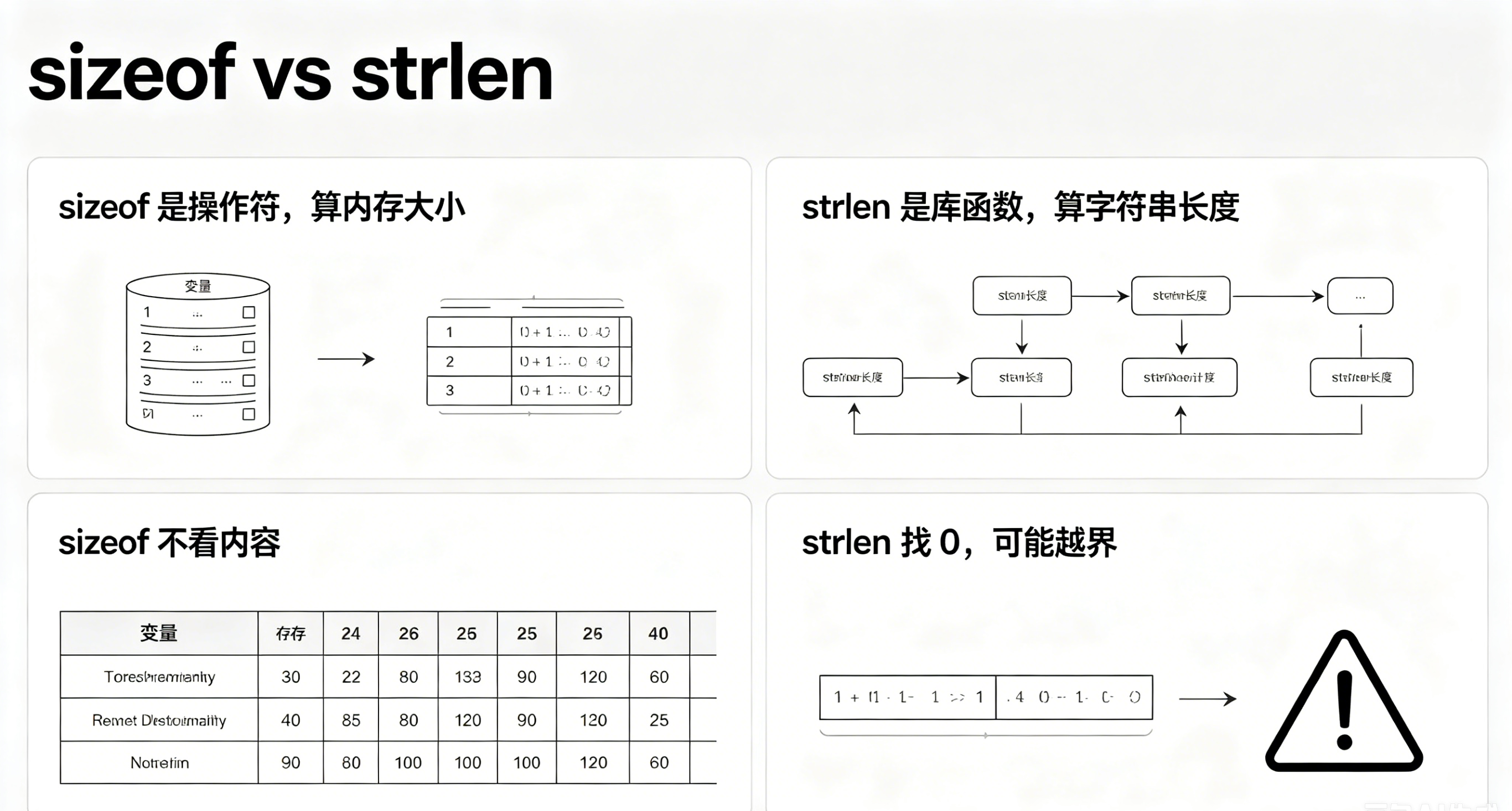 C语言指针进阶(5):sizeof与strlen深度对比及笔试题全解-CSDN博客