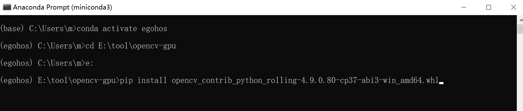 Windows安装Opencv-GPU版本_opencv gpu版本