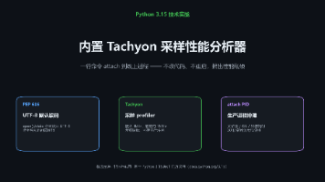 Python 3.15 Tachyon 实战:一行命令 attach 到线上进程抓性能瓶颈封面图