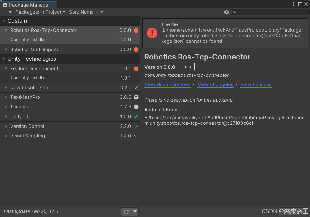 Unity Package Folder 在Unity当中添加package在哪里找_unity package manager-CSDN博客