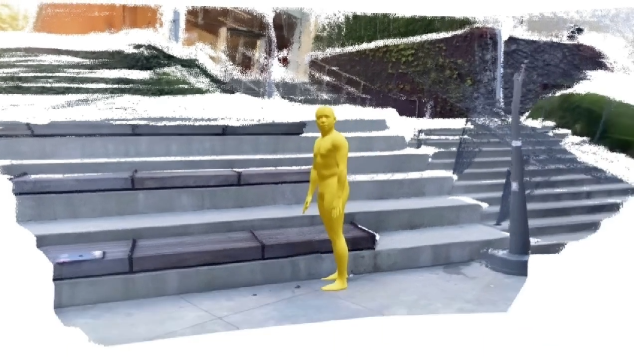 一看视频就能学会的VideoMimic——三步走：先real2sim(涉及视频作为输入、提取姿态且点云化、重定向到G1上)，后sim中训练，最后sim2real