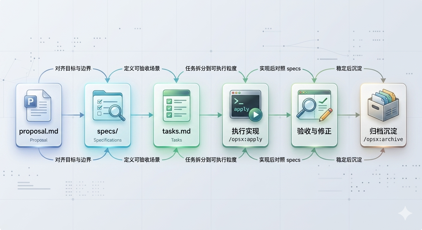 OpenSpec 工作流(实践建议)