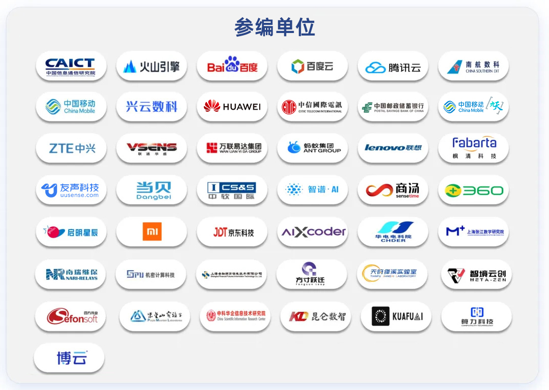 智能助理智能体（Claw）技术和应用要求参编单位