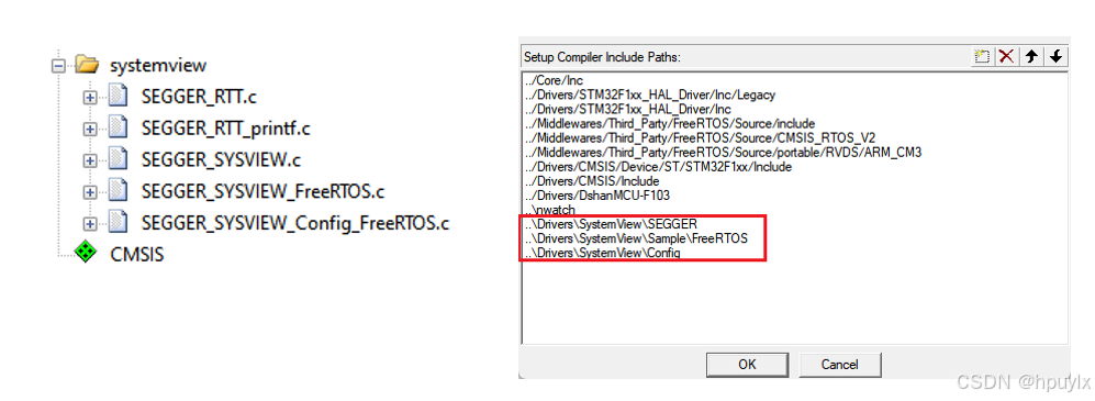 STM32+FreeRTOS 移植SystemView以及打补丁_segger systemview-CSDN博客