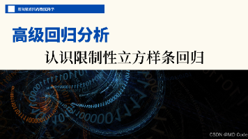 2篇7章11节:从线性假设到限制性立方样条回归,与广义加性模型的异同分析封面图
