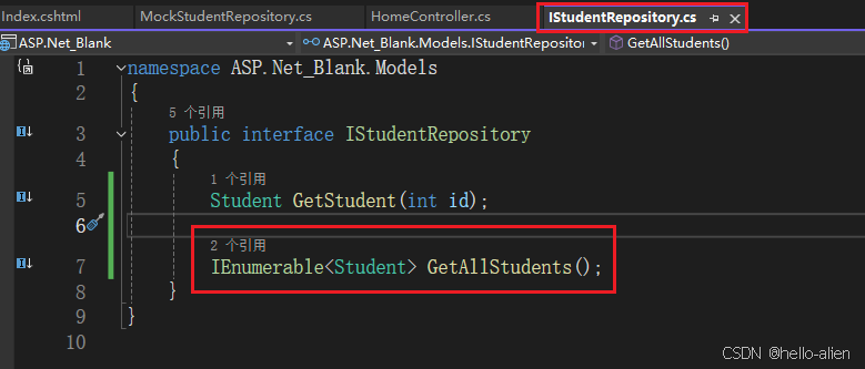 ASP.NET Core----基础学习06----将所有数据在页面中显示 & 布局页面的使用