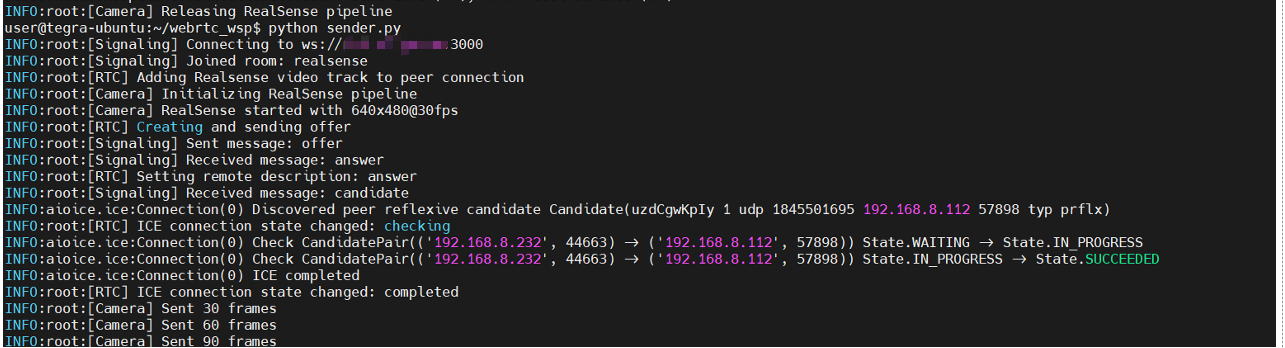 WebRTC：成功实现公网双向音视频传输（Python、js）_python webrtc