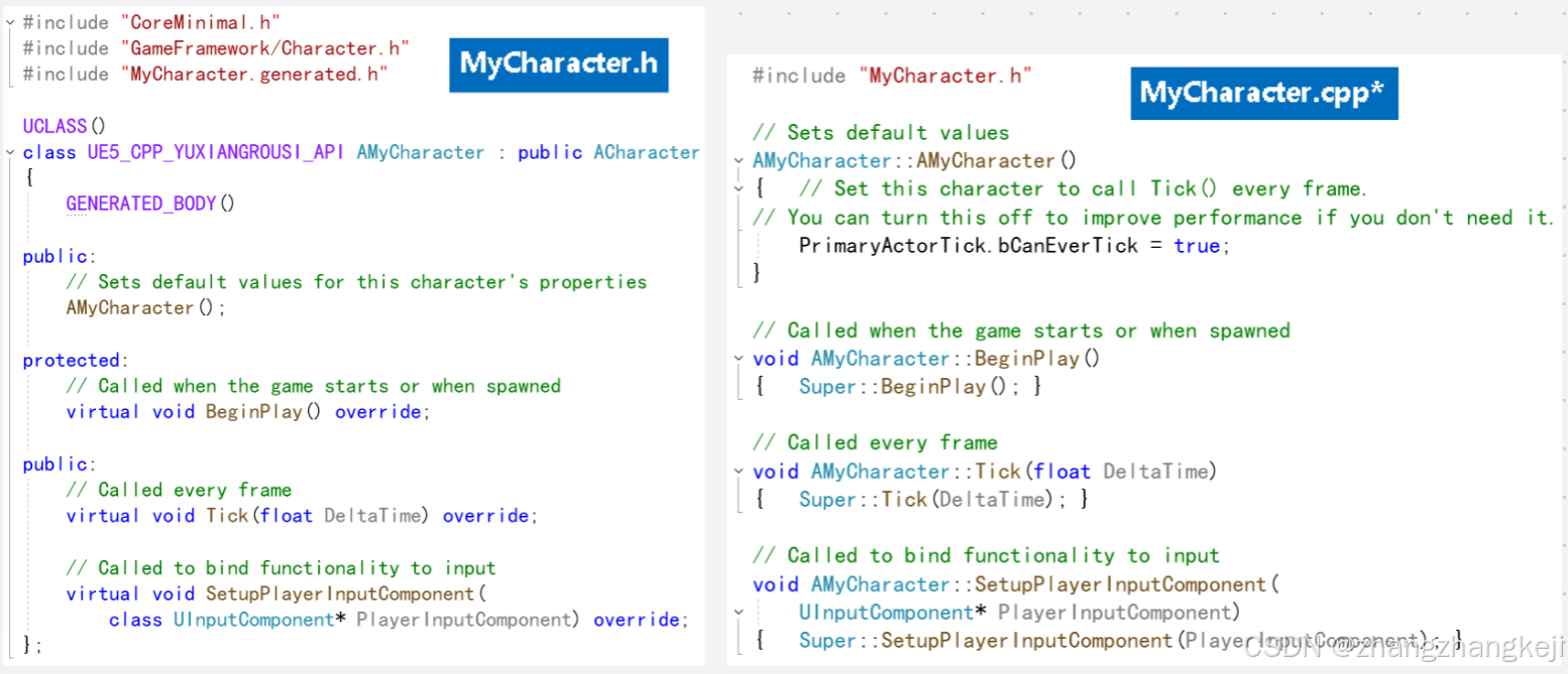 UE5 C++(37-1):创建 character 并添加增强输入。介绍类 ACharacter 及其继承链,及其数据成员的继承链。往 ...