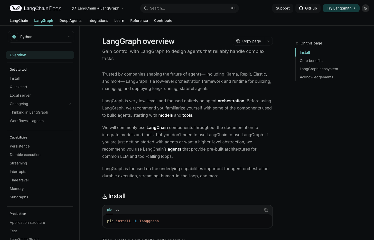 LangChain + LangGraph】核心架构、关键特性与智能体实战开发-CSDN博客