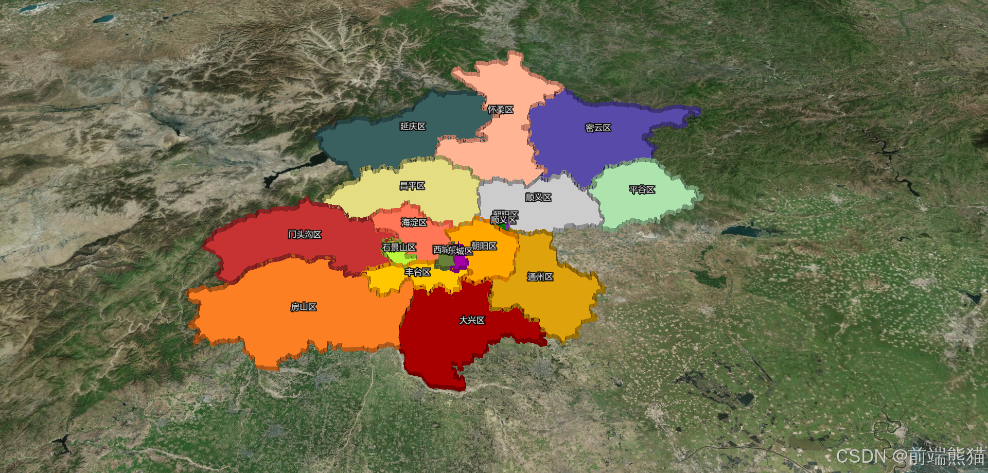 cesium 加载本地json、GeoJson数据