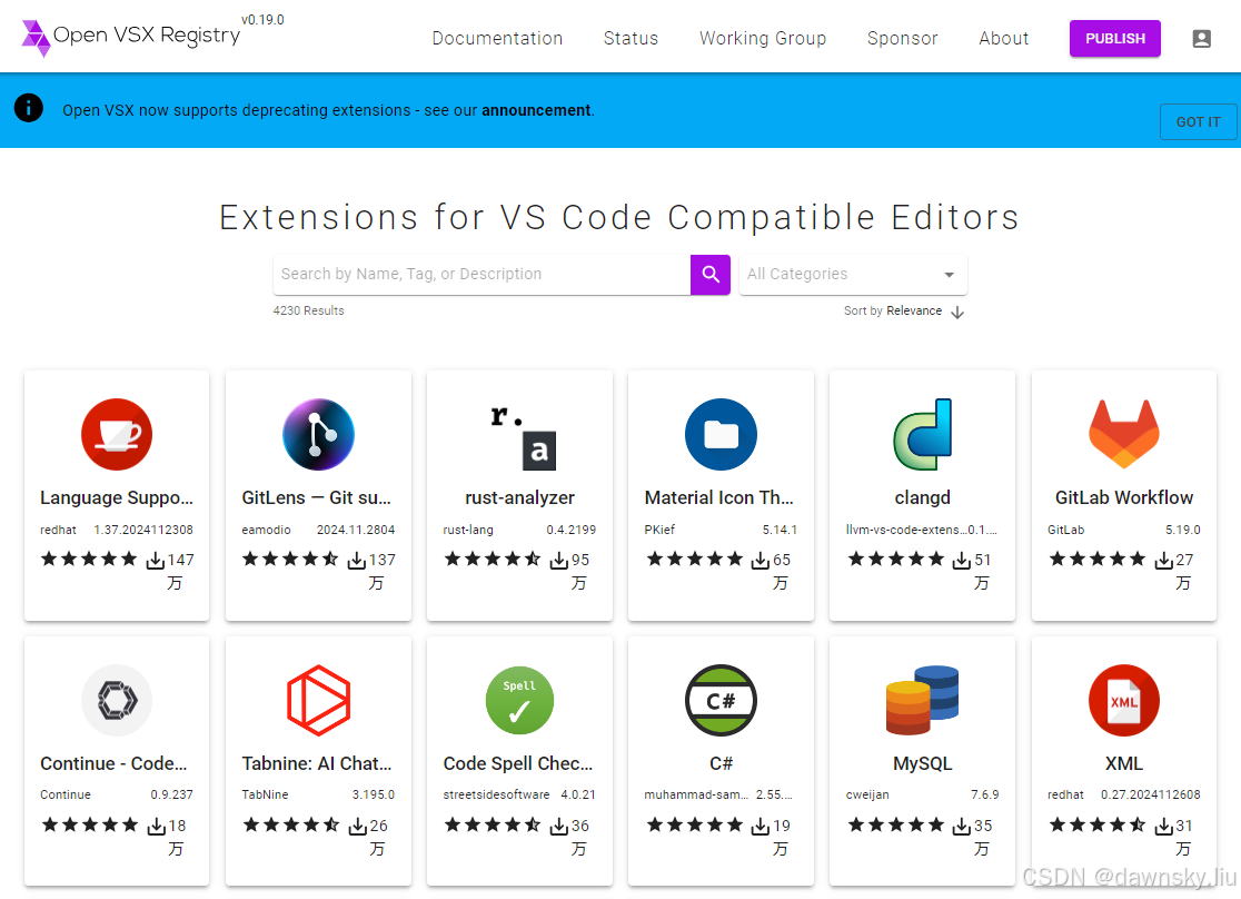OpenShift Dev Spaces 4 - Plug-in 和 Plug-in Registry_open vsx registry ...