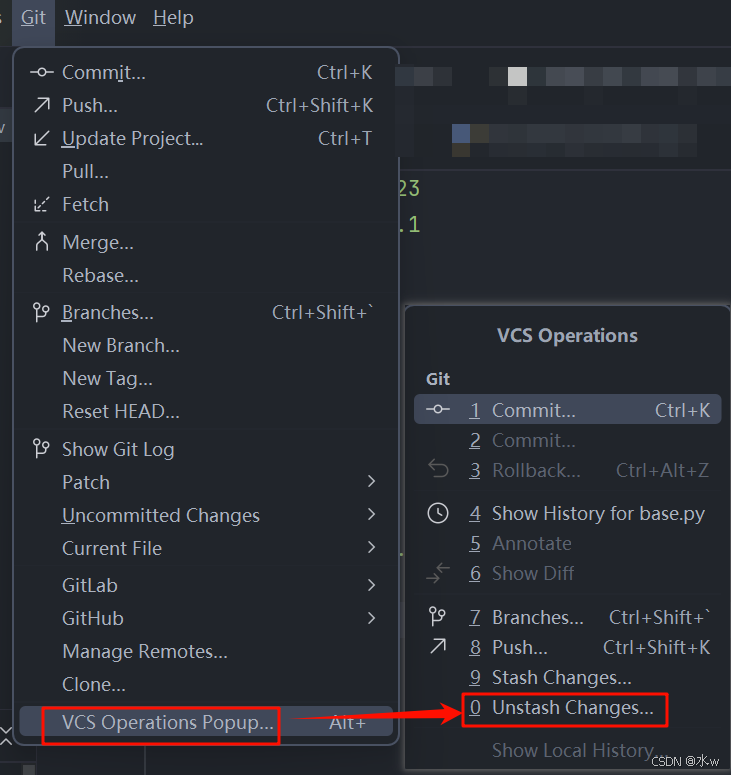 【pyCharm Git】解决报错Git拉取失败 Your local changes will be overwritten by merge. Commit, stash, or revert t