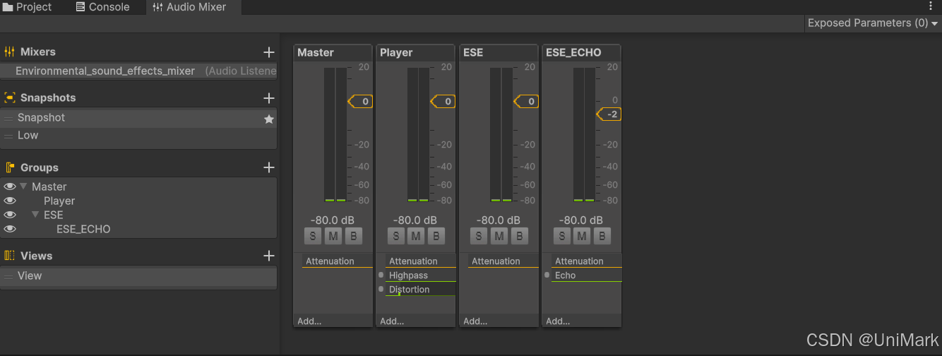 Audio Mixer Examples