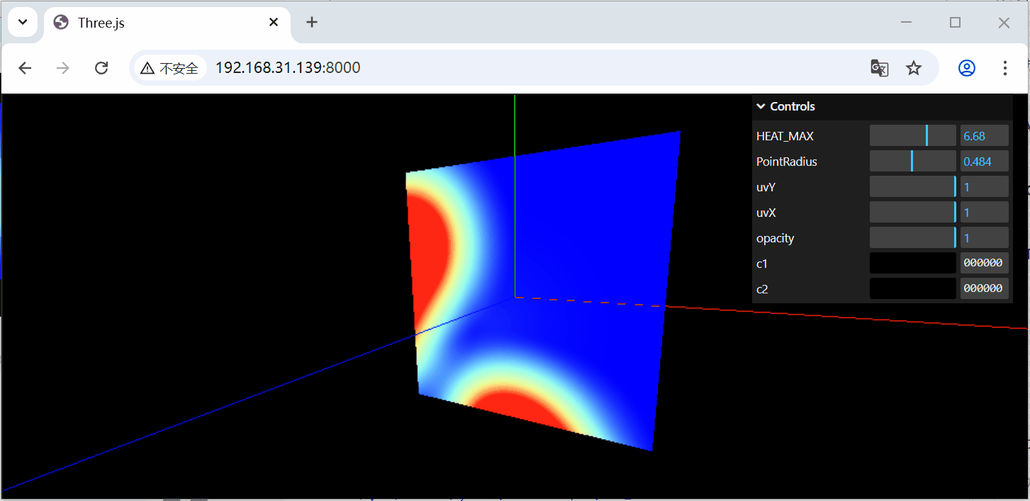 【小沐杂货铺】基于Three.JS绘制云图/热力图/CAE物理场渲染（Three.JS、WebGL、CAE、heatmap）_ue 温度3d ...