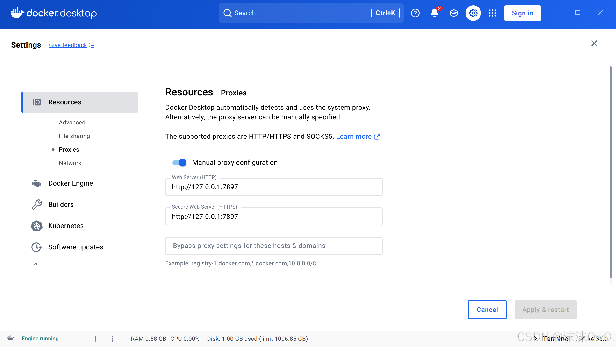 通过设置代理解决Error response from daemon: Get “https://registry-1.docker.io ...