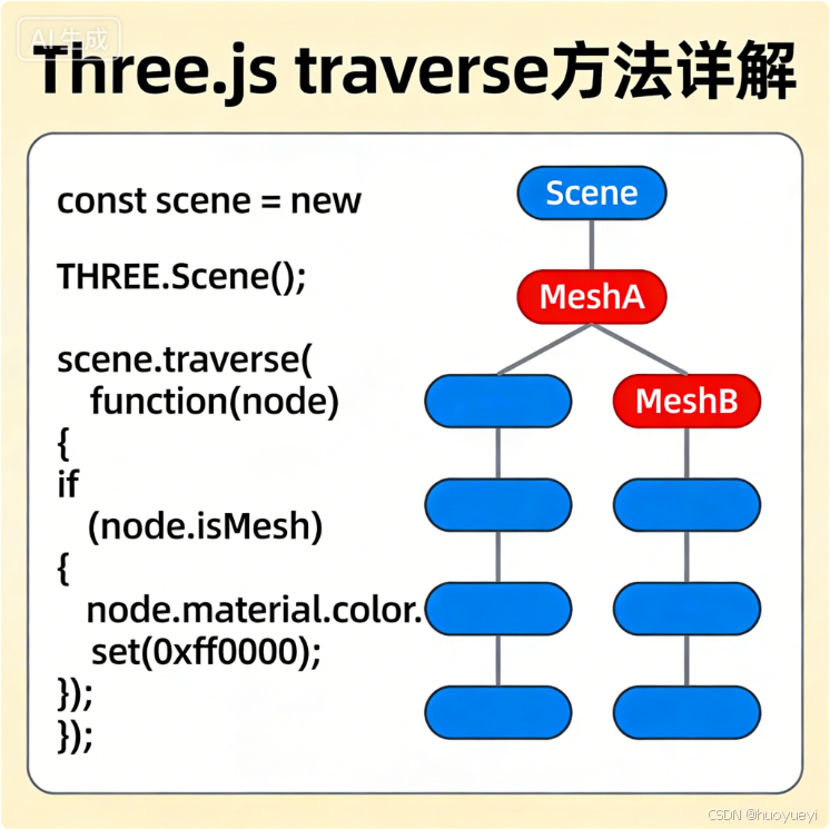 threejs之traverse_js traverse-CSDN博客