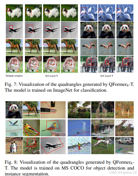 Vision Transformer with Quadrangle Attention——带有四边形注意力的视觉变换器_qformer 结构 ...