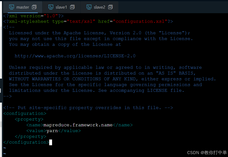 mapred-site.xml 配置