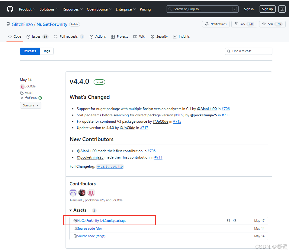 NuGet for Unity