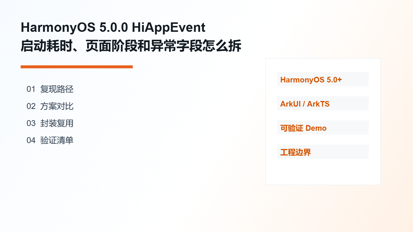 HiAppEvent性能埋点 分析图
