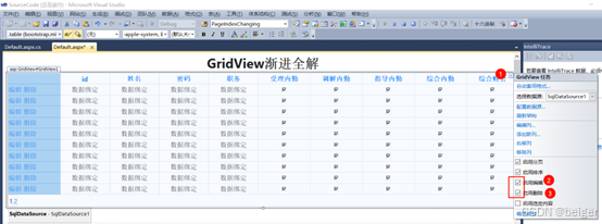 【GridView渐进全解】第八部分GridView行内编辑插图2 【GridView渐进全解】第八部分GridView行内编辑插图2