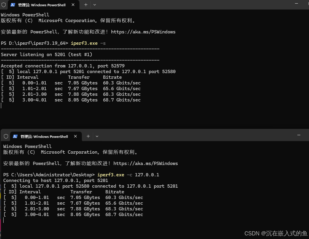 windows/Linux使用iperf3工具测试wifi通讯速率_iperf3 windows-CSDN博客