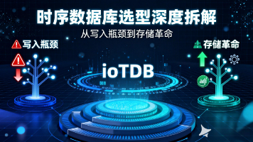 海量时序数据难管理?Apache IoTDB带你突破写入、存储与查询瓶颈,破解大数据时代时序数据管理难题封面图