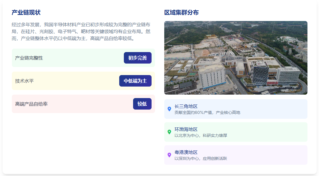产业链完整性与区域布局