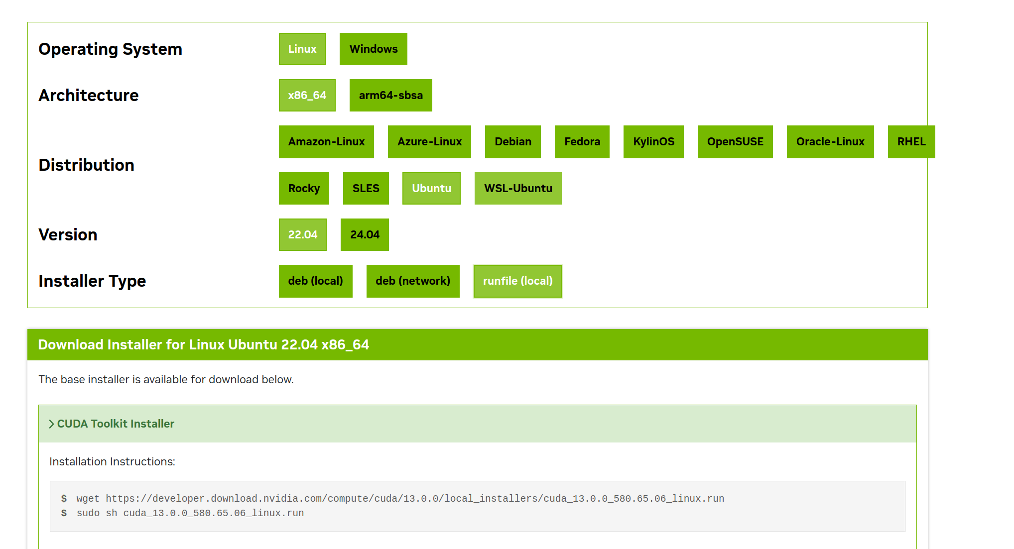 cuda toolkit