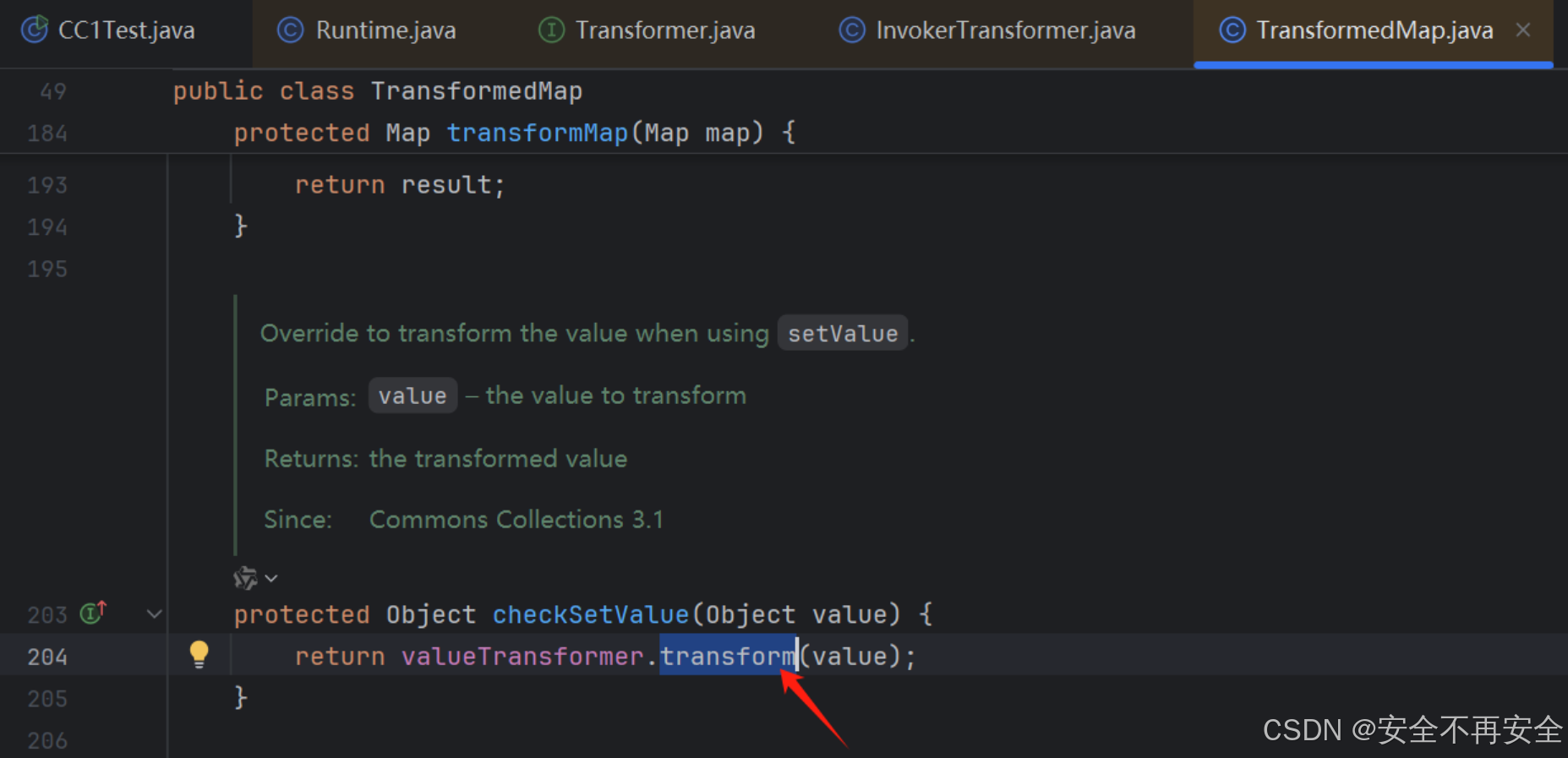 Java 安全之反序列化漏洞 —— 所有 CC 链详细讲解（一）_cc链
