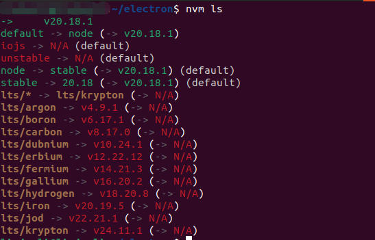 Node Version Manager（Node 版本管理器)