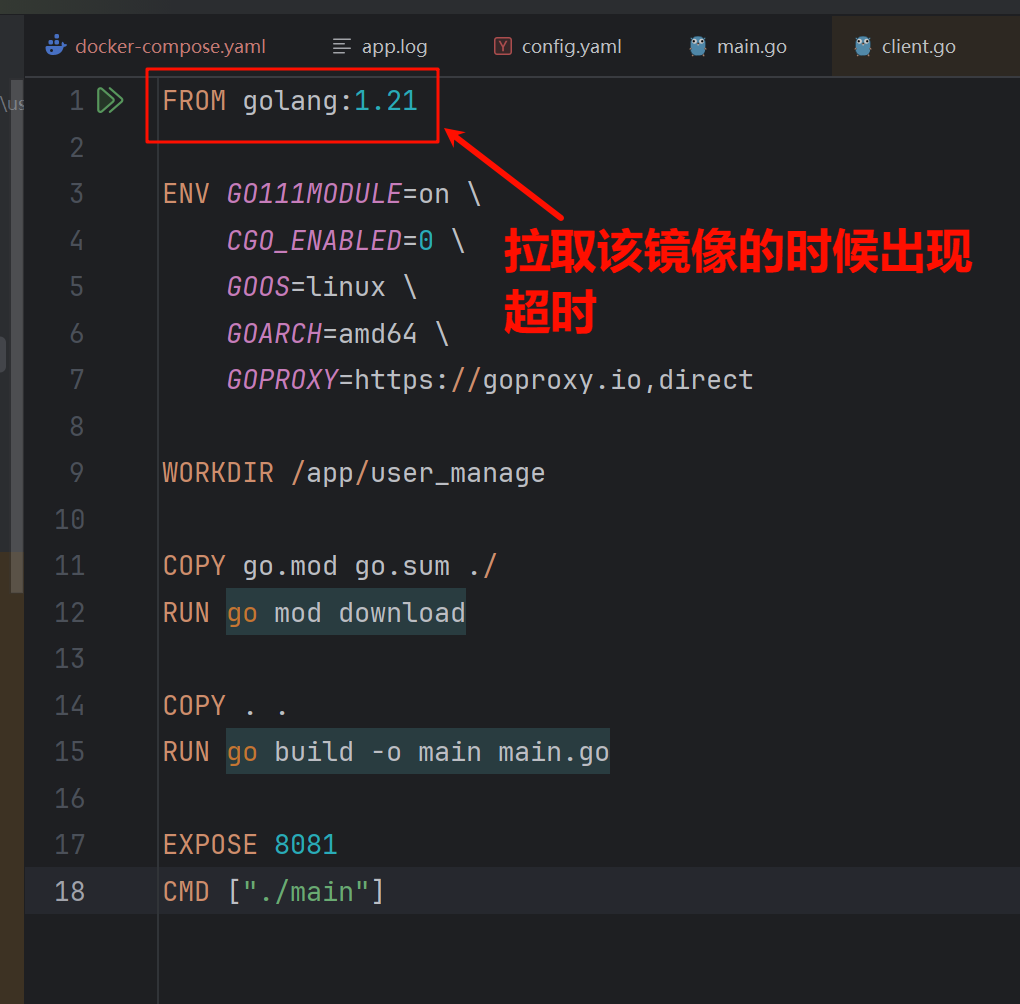 Docker配置镜像源 解决拉取镜像超时 ERROR: failed to solve xx: : failed to resolve source metadata for docker.io/li