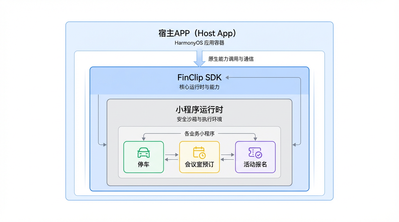 APP运行小程序架构