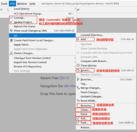 学习笔记：GIT+IDEA_idea git