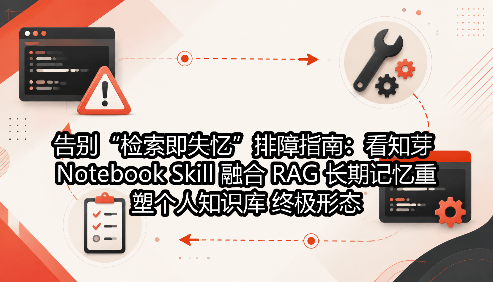 告别“检索即失忆”排障指南：看知芽 Notebook Skill 融合 RAG 长期记忆重塑个人知识库 终极形态
