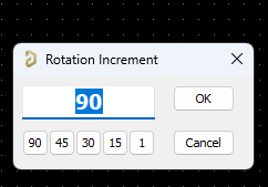 通过脚本快速设置旋转角度
