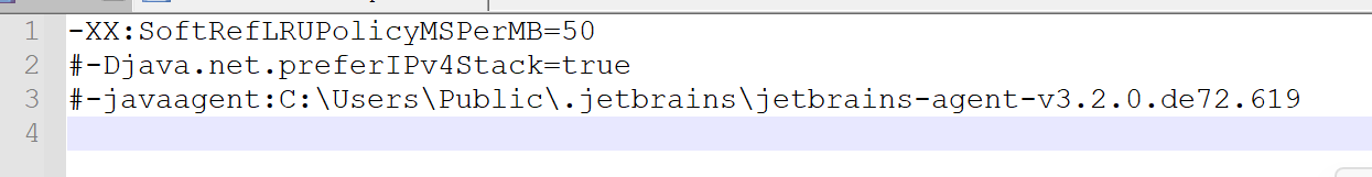 修改后idea64.exe.vmoptions