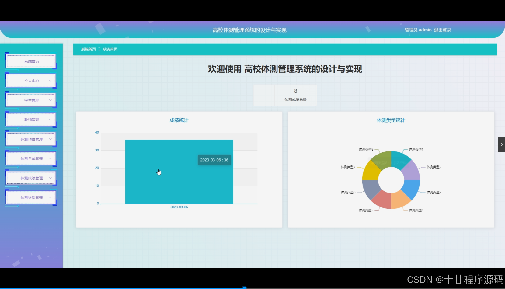 python+flask计算机毕业设计高校体测管理系统的设计与实现(程序+开题+论文)-CSDN博客
