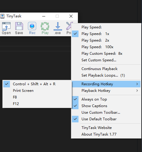 Tinytask Net 重复操作录制自动化工具 —— TinyTask_录制操作并重复操作的软件-CSDN博客