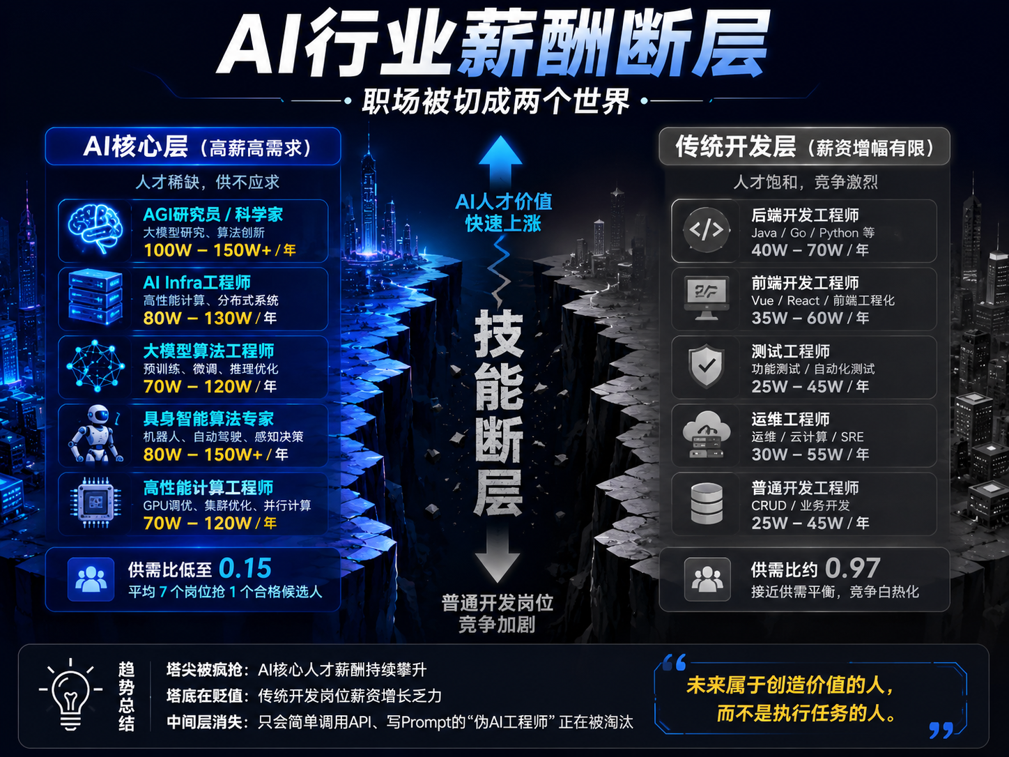 图2：AI薪酬断层