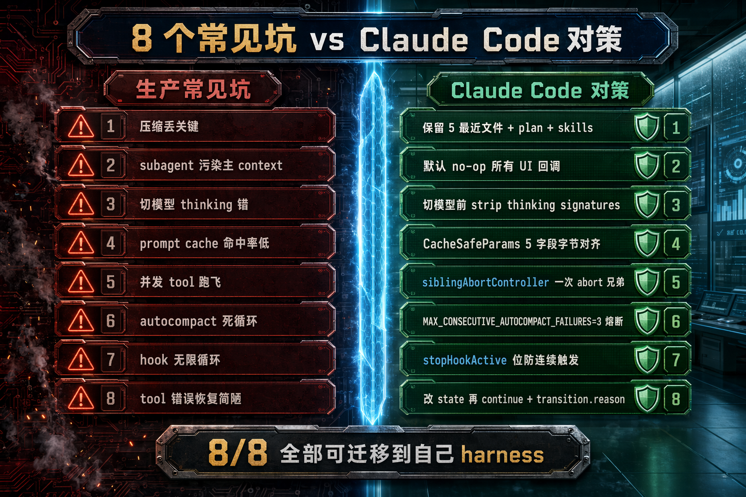 常见坑 vs Claude Code 的对策